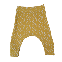 Baggy broekje - Okergele bloem